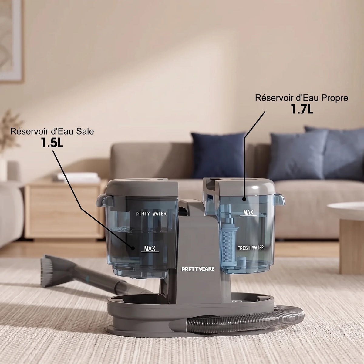 Aspirateur à eau sans fil Nora — vue 3