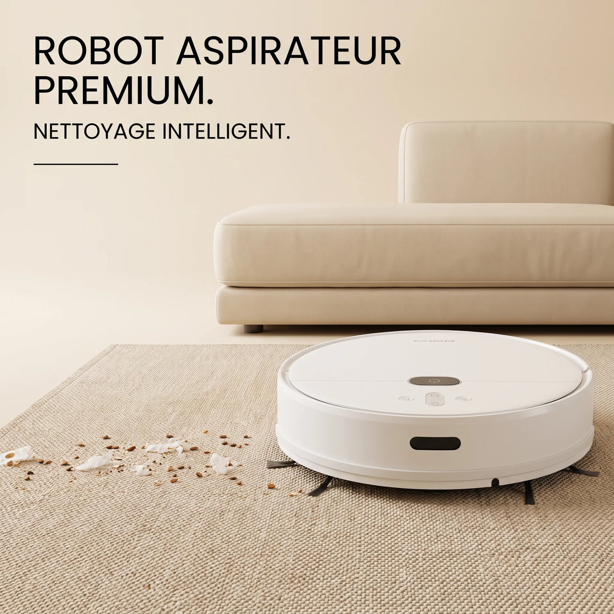 Aspirateur robot 3 en 1 Esist — vue 3