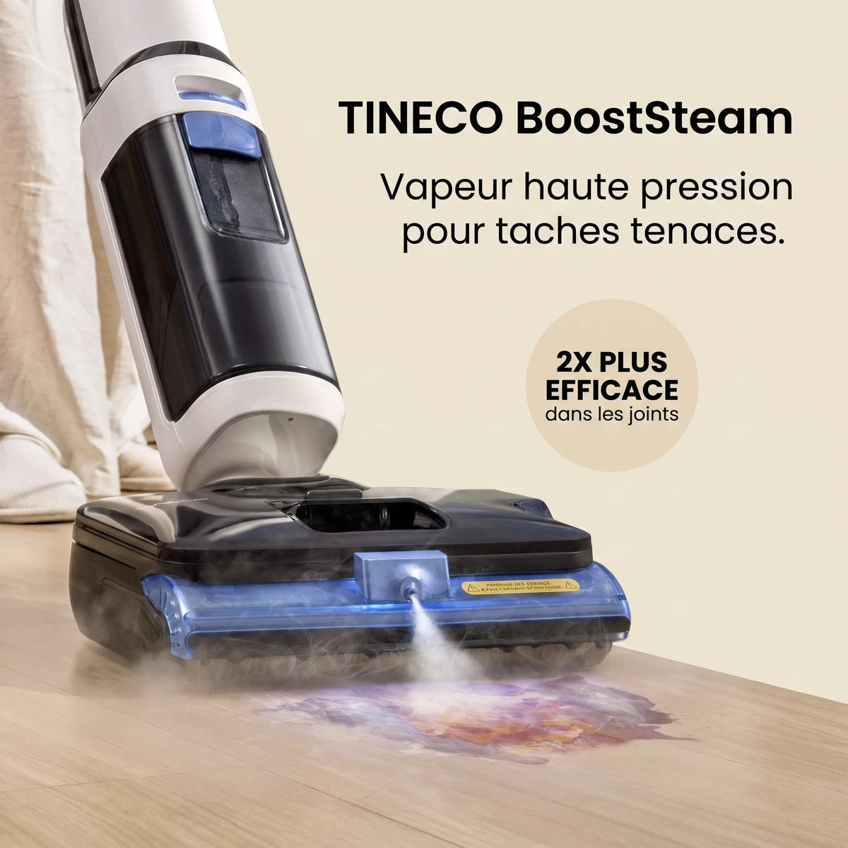 Aspirateur lavant vapeur Yuna — vue 3