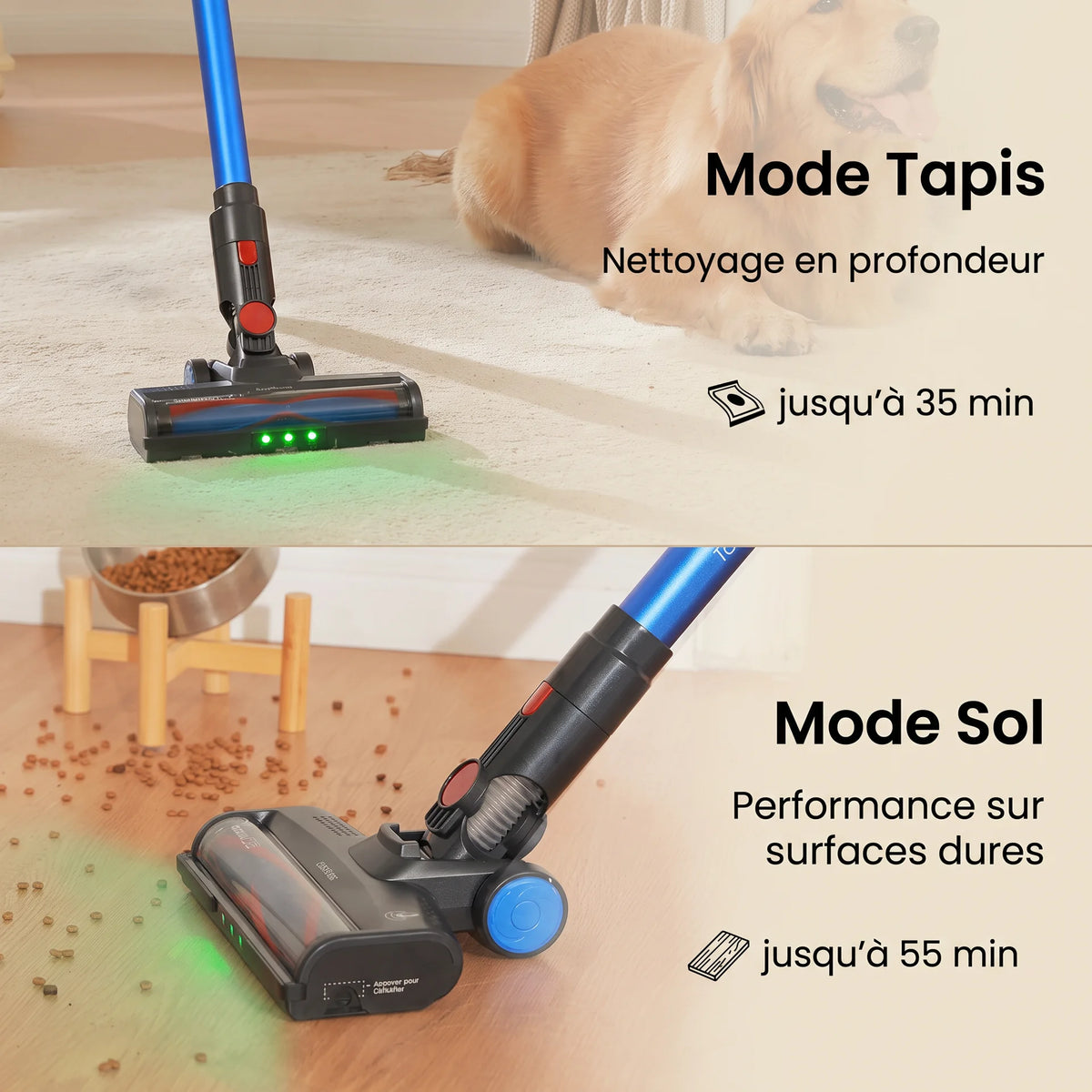 Balai aspirateur sans fil Elio — vue 5