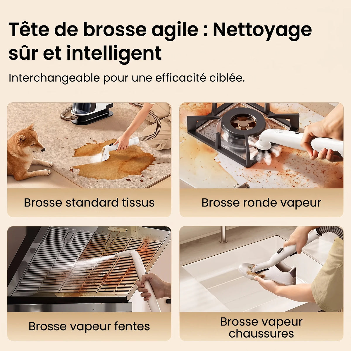 Aspirateur lavant vapeur Vesta — vue 7