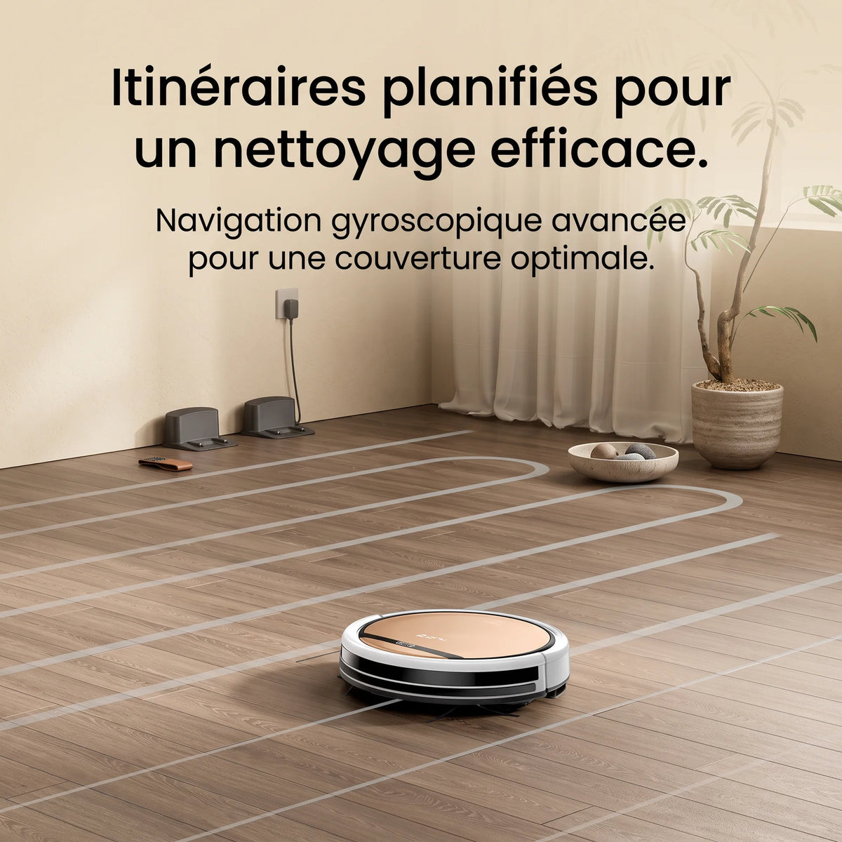 Aspirateur robot Léo — vue 2