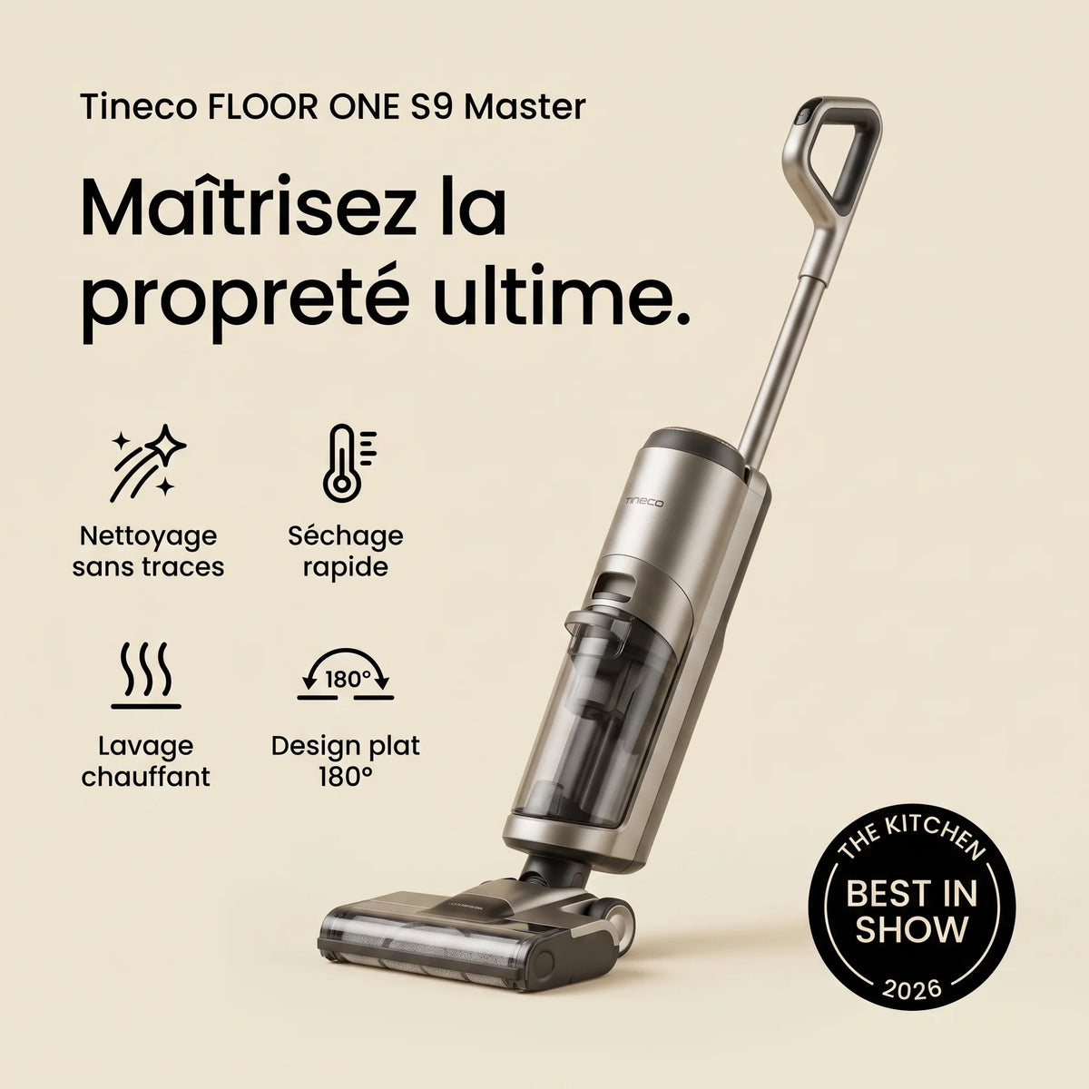 Aspirateur laveur sans fil Nova — vue 2