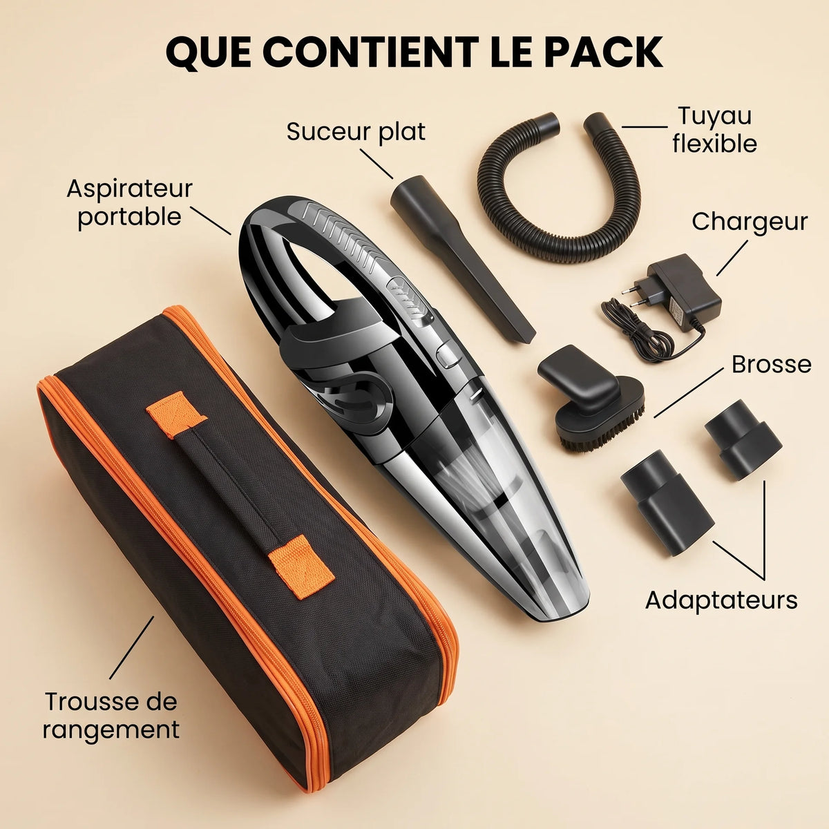 Aspirateur voiture sans fil Cyclonic — vue 5