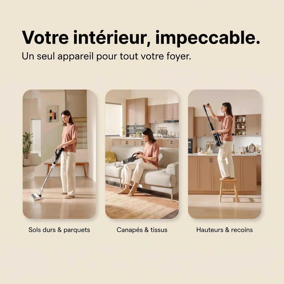 Aspirateur lavant Sila — vue 3