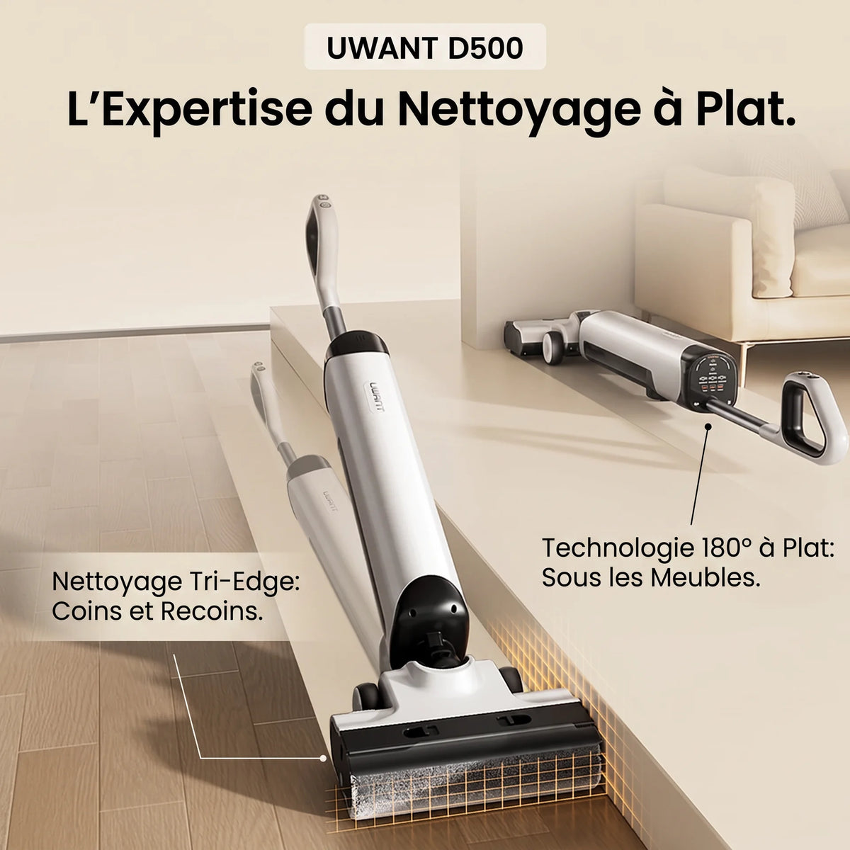 Aspirateur lavant sans fil Onda — vue 3