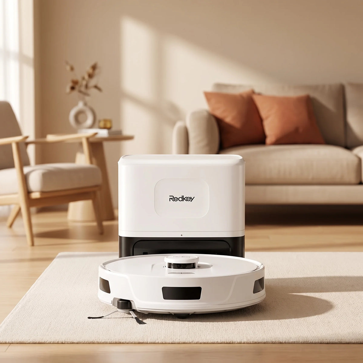 Aspirateur robot laveur Lidar