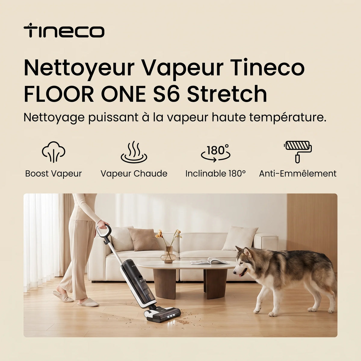 Aspirateur lavant vapeur Yuna — vue 5