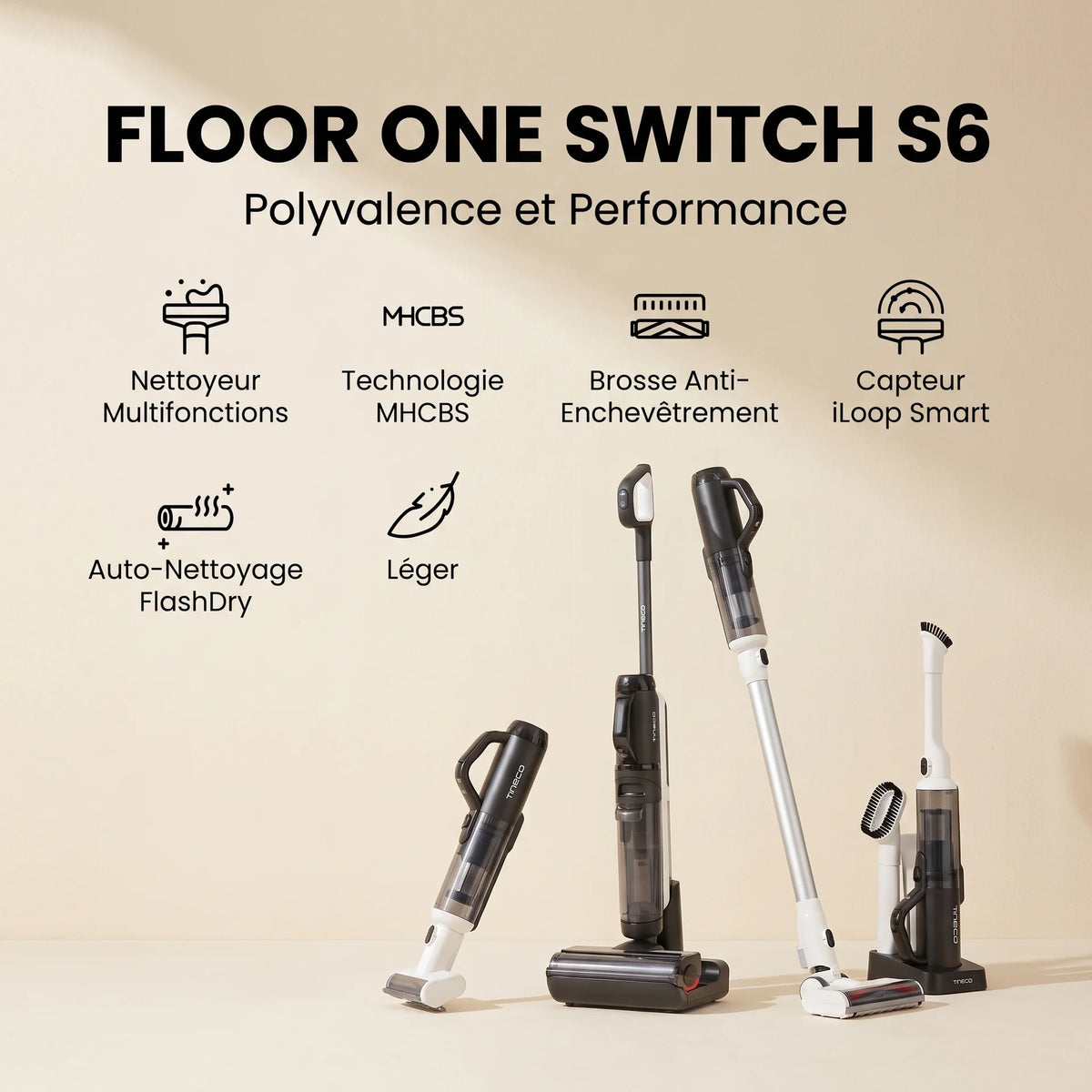 Aspirateur lavant Sila — vue 4