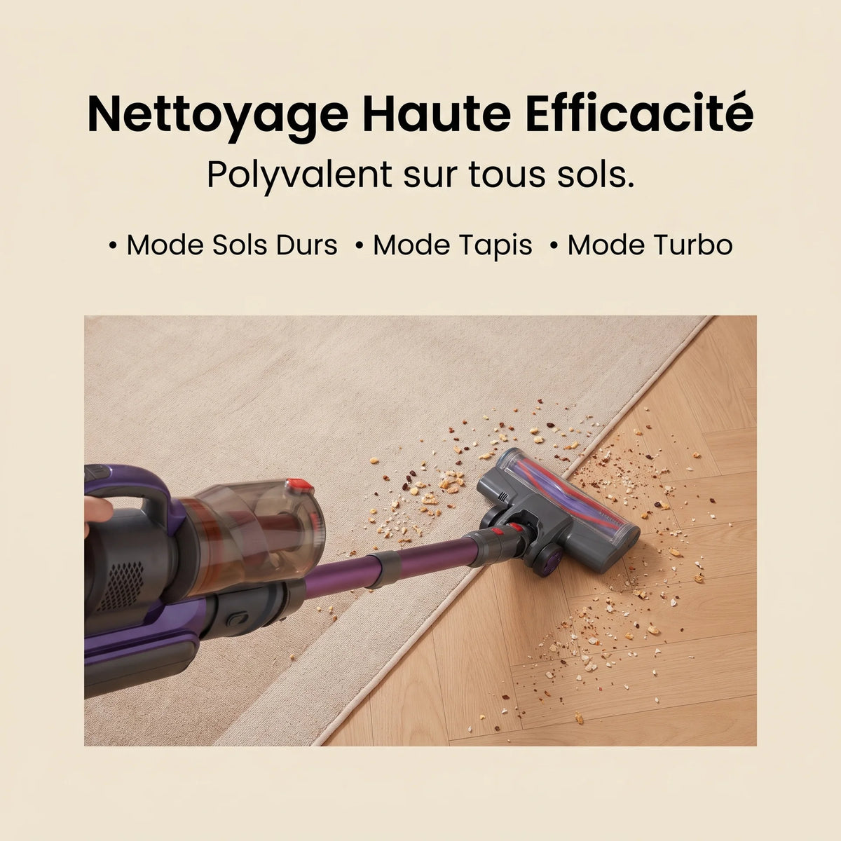 Balai aspirateur sans fil Vela — vue 9