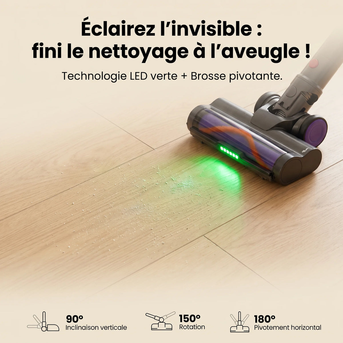 Balai aspirateur sans fil Enzo — vue 5