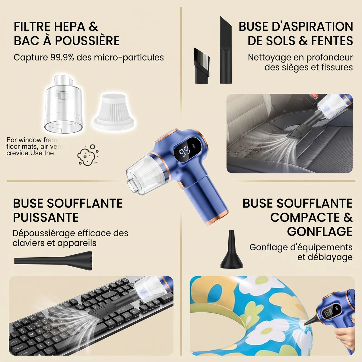 Aspirateur à main sans fil Wilo — vue 6