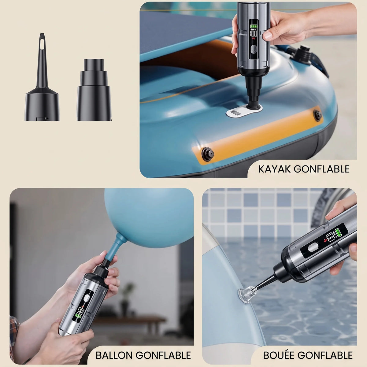 Aspirateur voiture sans fil Sacha — vue 4