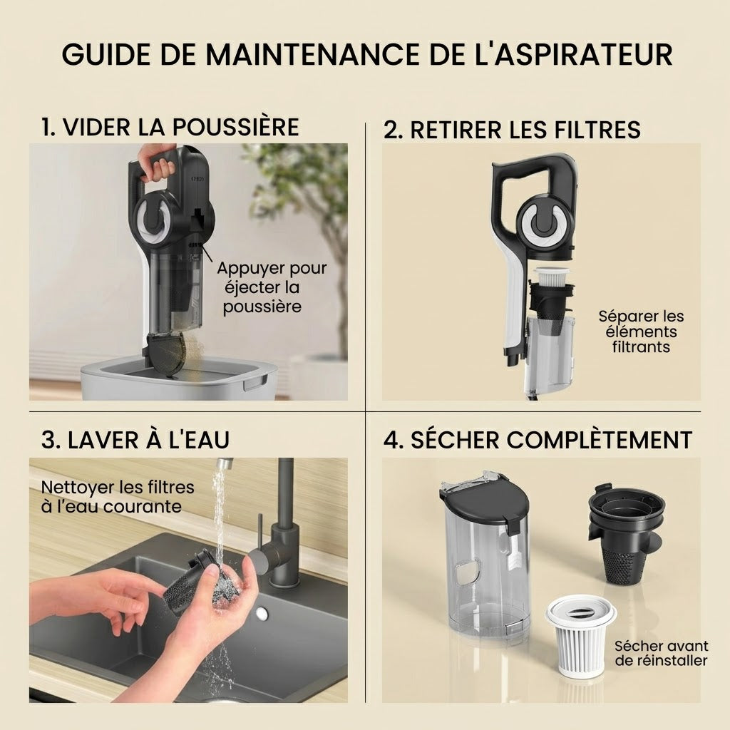 Aspirateur balai sans fil Neo — vue 3