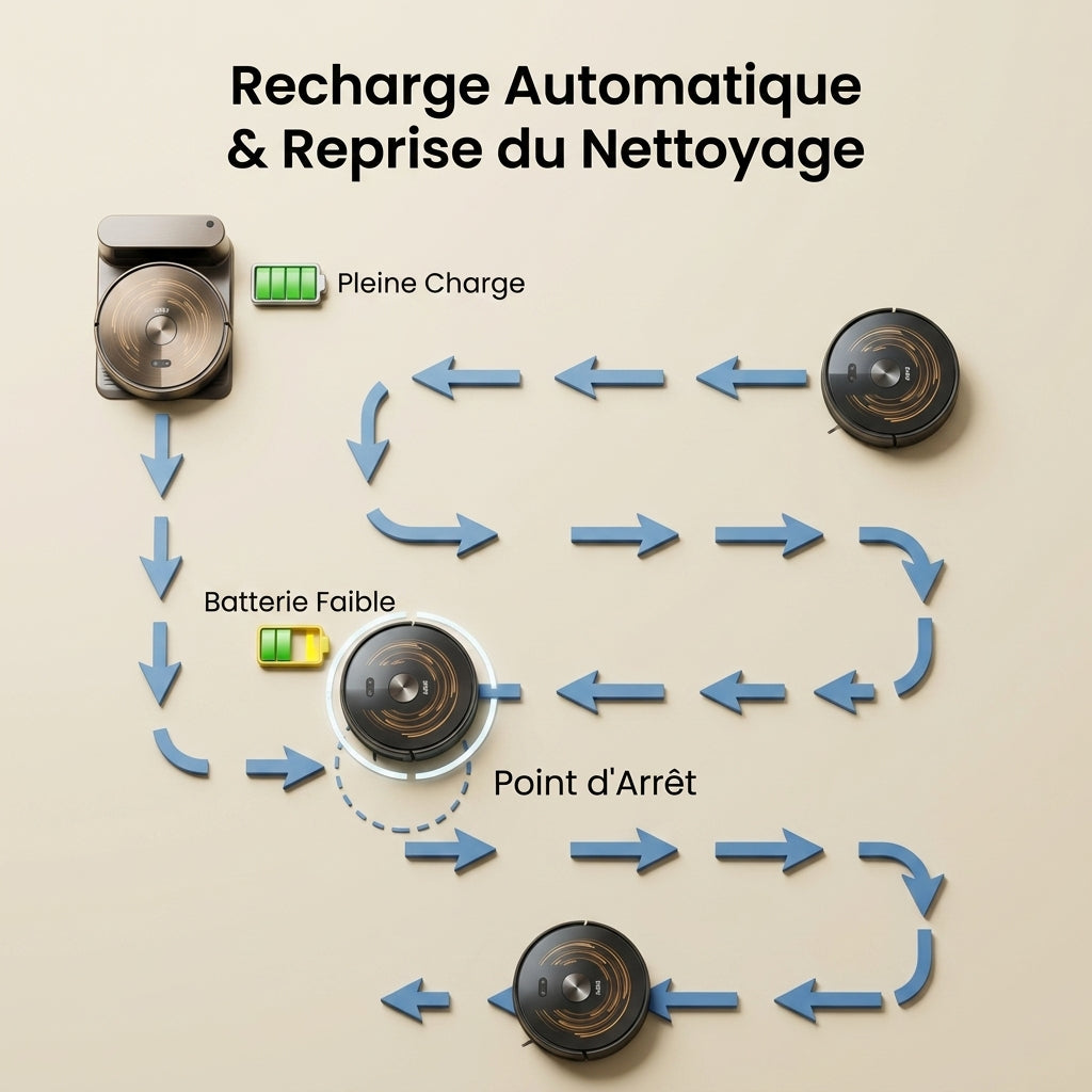 Aspirateur robot laveur Kelio — vue 7