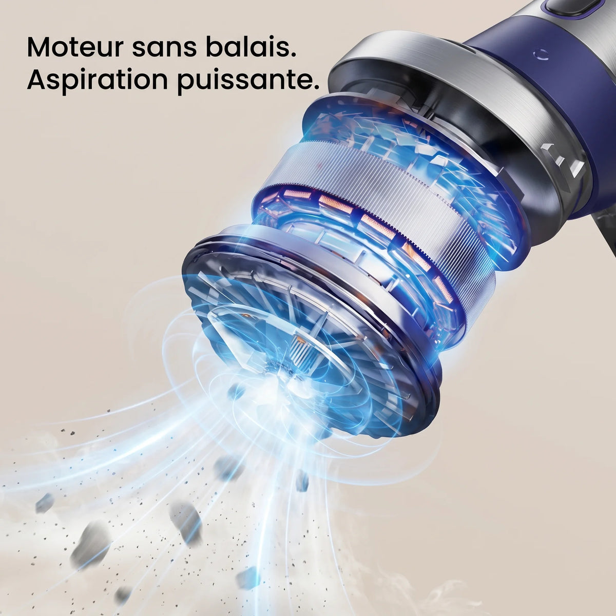Aspirateur voiture sans fil Amos — vue 4