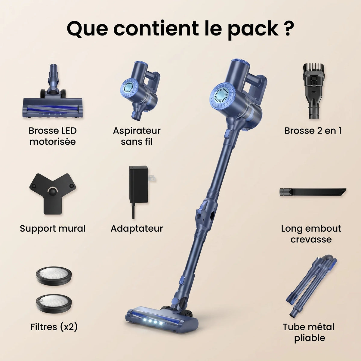 Balai aspirateur sans fil Heite — vue 8