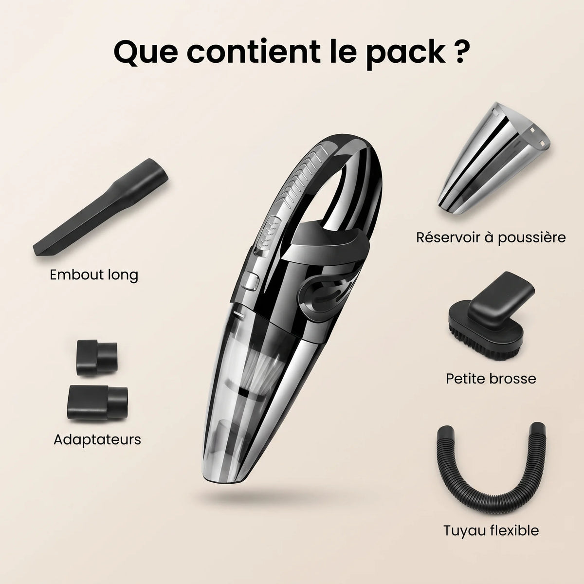 Aspirateur à main sans fil Lina — vue 9