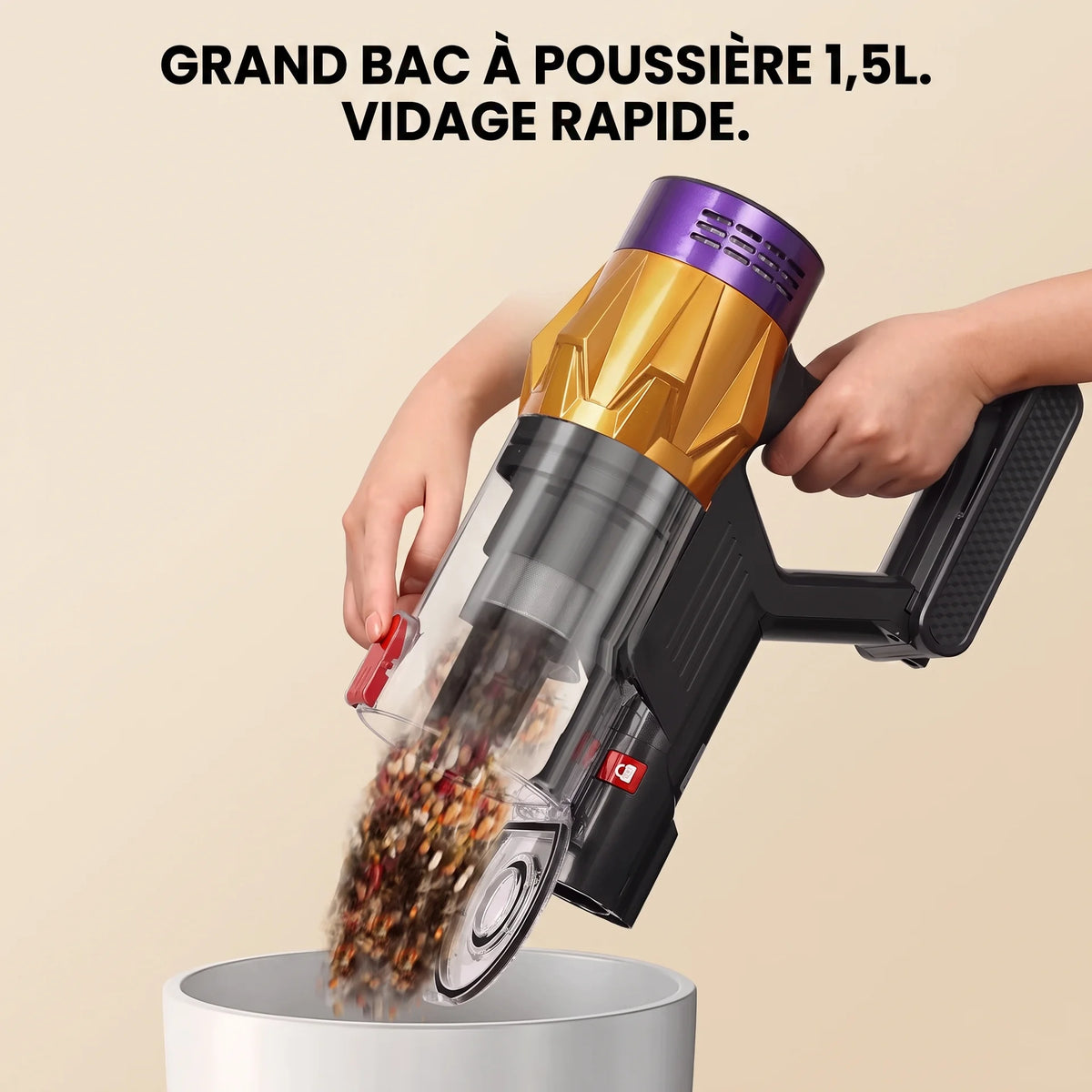 Aspirateur balai sans fil Aulee — vue 6