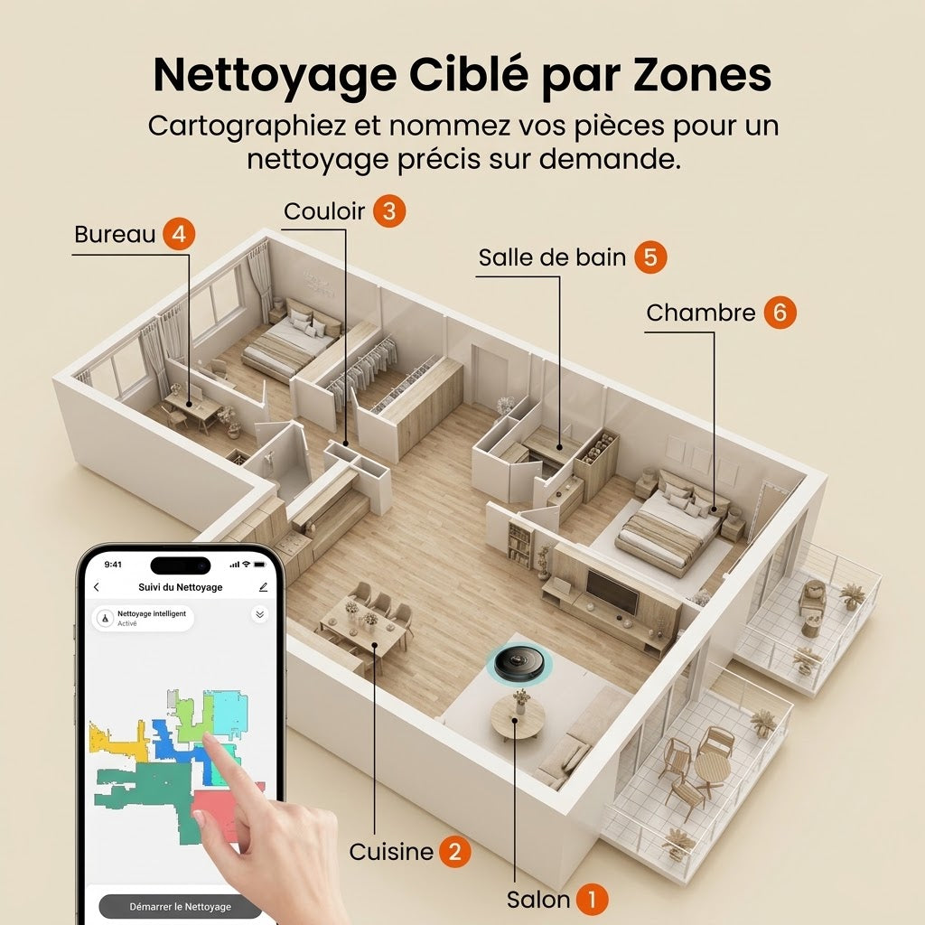 Aspirateur robot laveur Nyx — vue 4