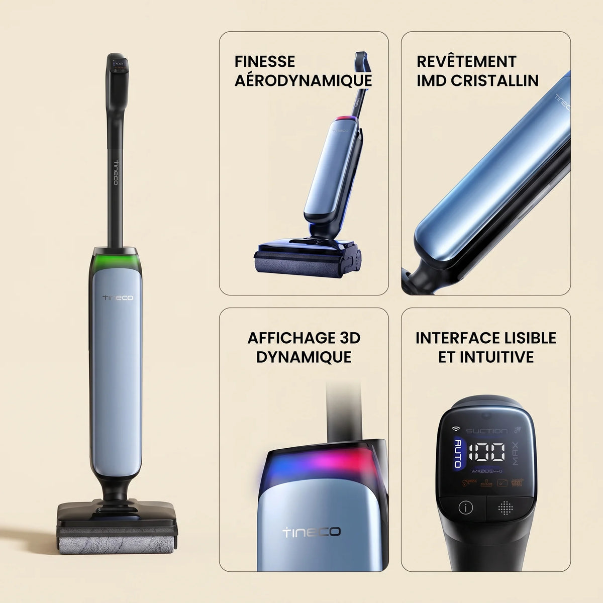 Aspirateur laveur sans fil Solis — vue 2