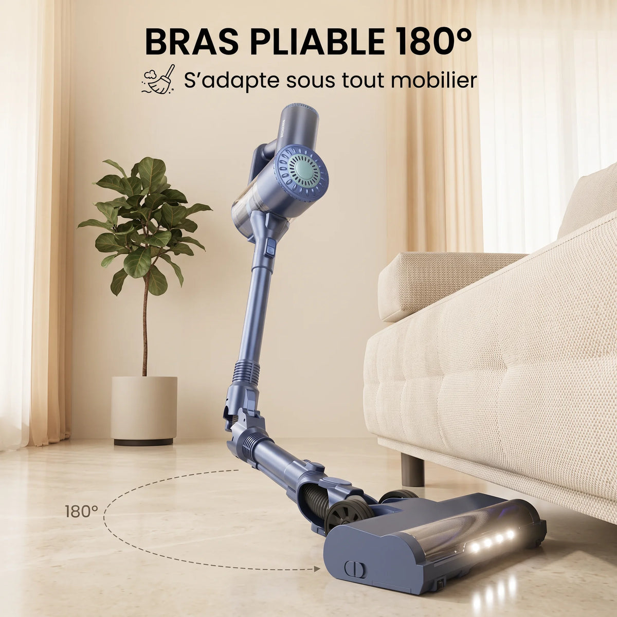 Balai aspirateur sans fil Heite — vue 4