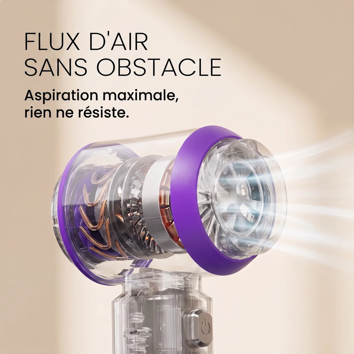 Aspirateur voiture sans fil Amos — vue 3