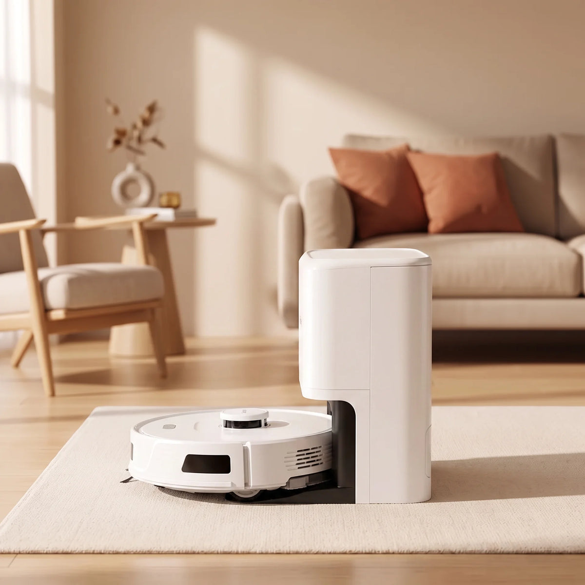 Aspirateur robot laveur Lidar — vue 2