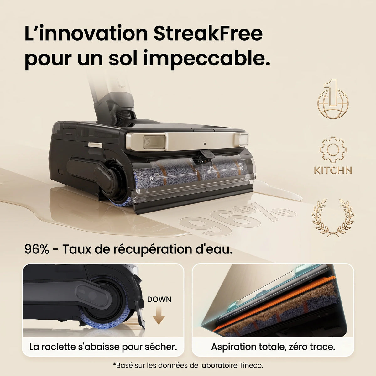 Aspirateur laveur sans fil Nova — vue 6