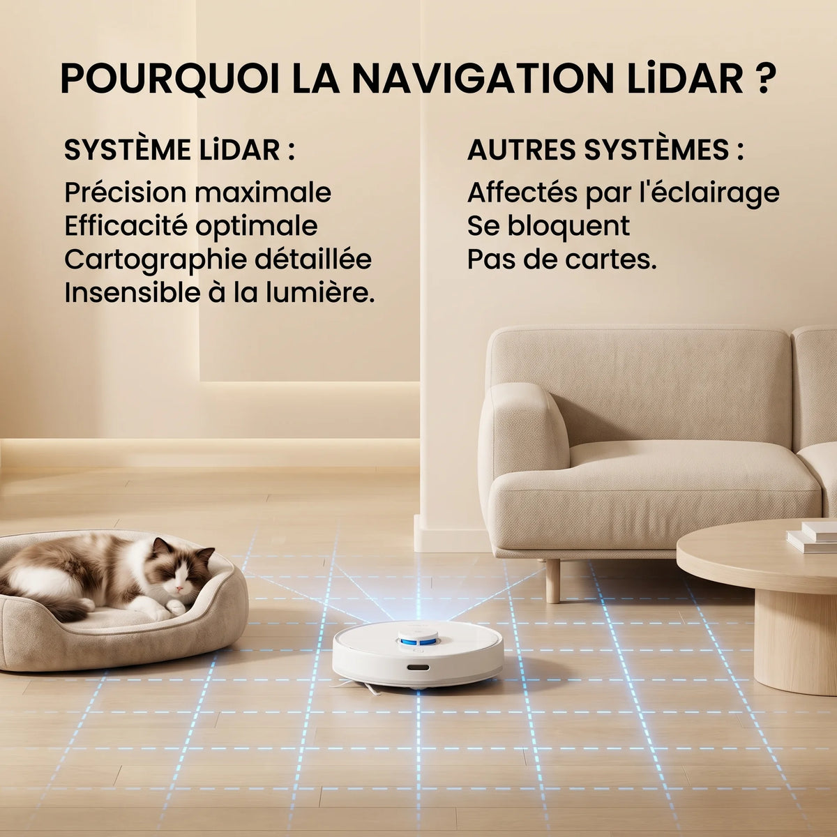 Aspirateur robot laveur Marlo — vue 3