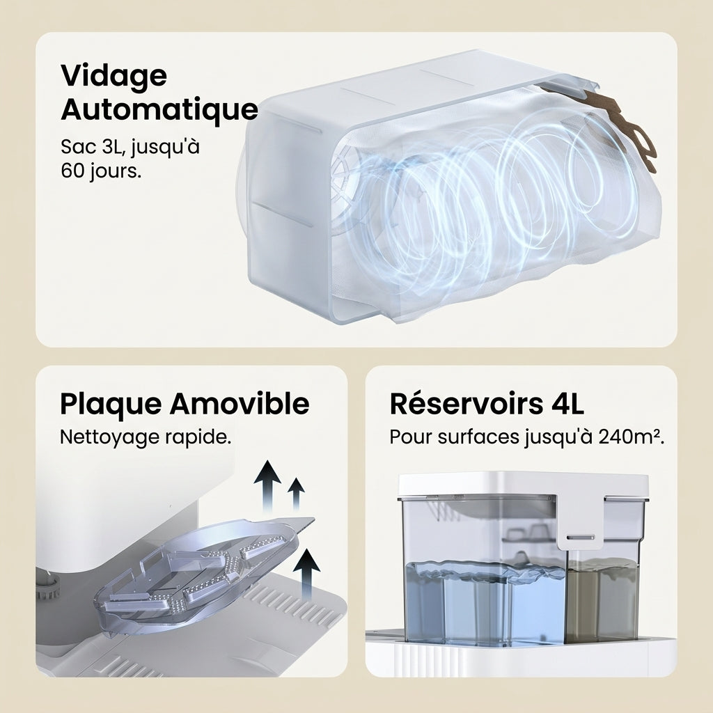 Aspirateur robot laveur Orion — vue 11