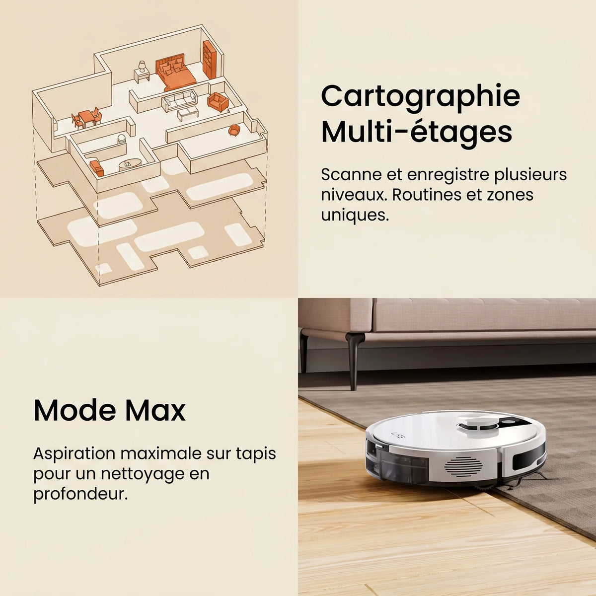 Aspirateur robot laveur Aria — vue 9