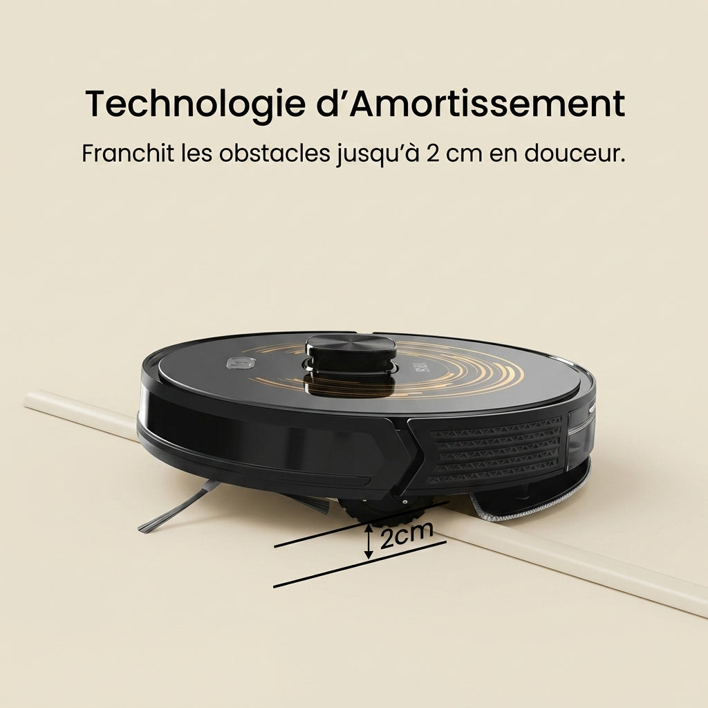 Aspirateur robot laveur Lidar — vue 8