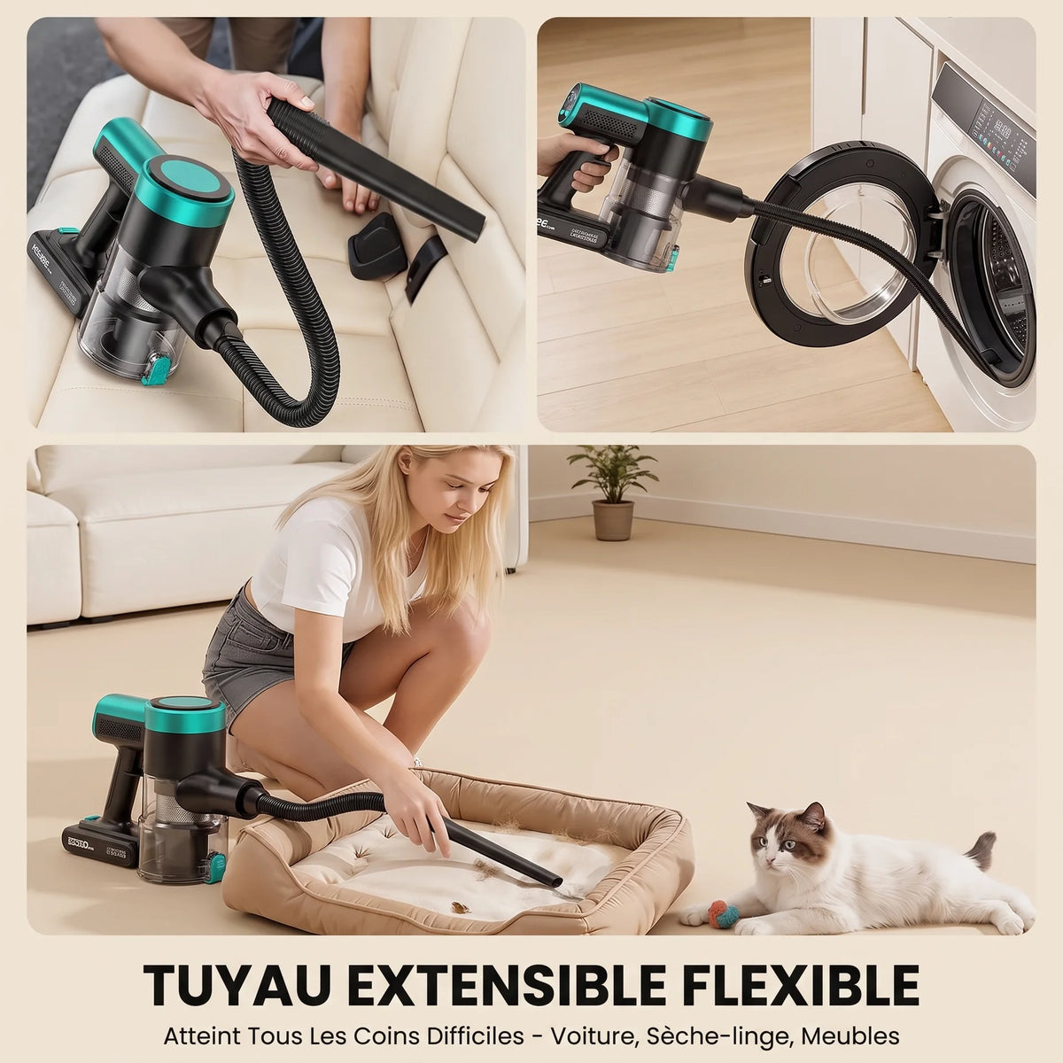 Aspirateur balai sans fil Zen — vue 7