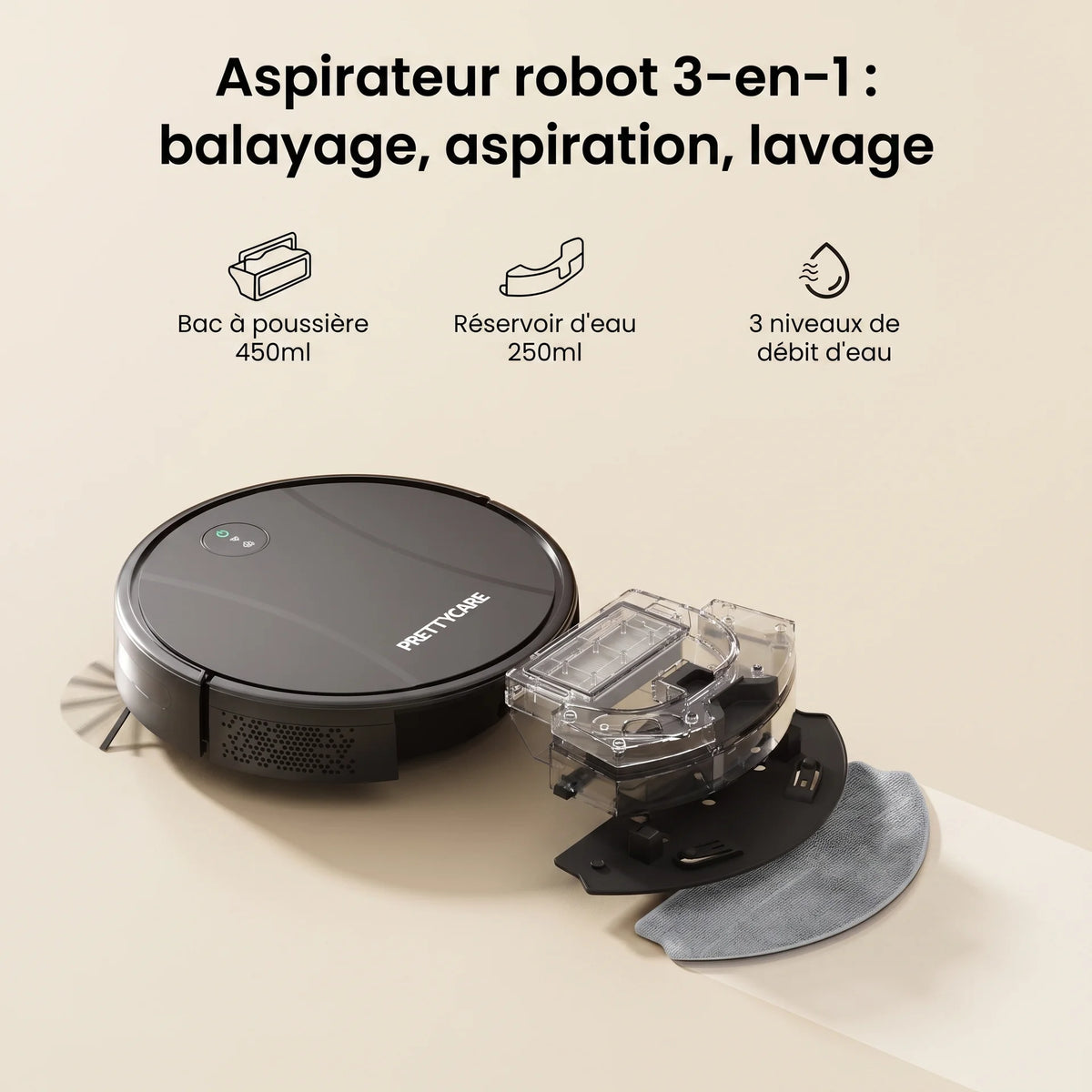 Aspirateur robot laveur Lewis — vue 8