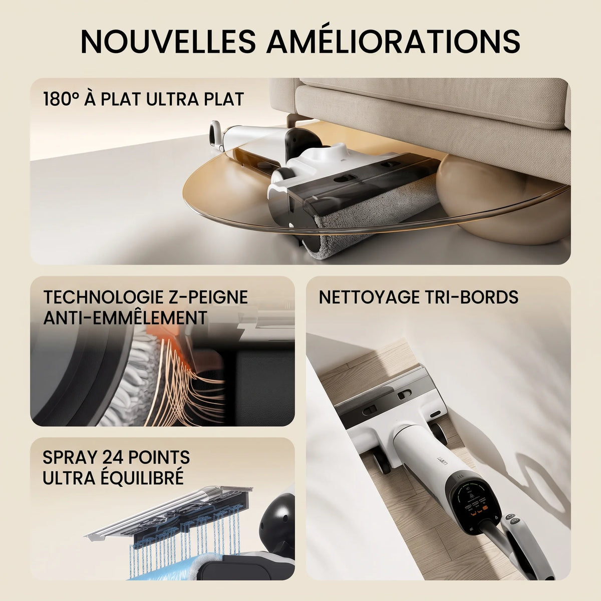 Aspirateur lavant sans fil Onda — vue 4