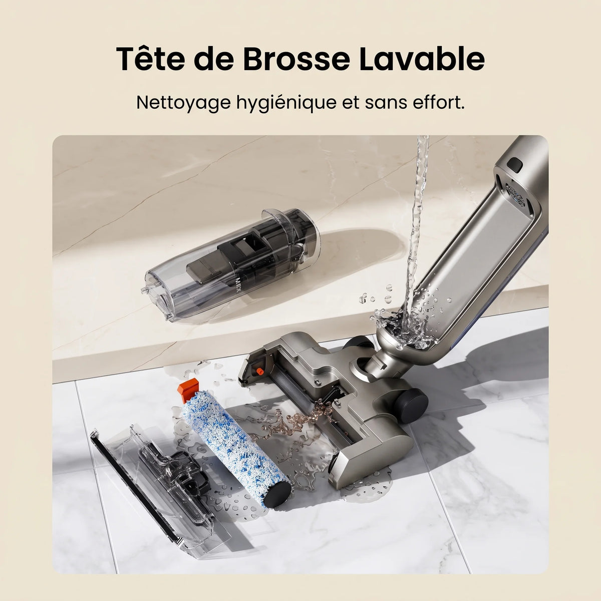 Aspirateur laveur sans fil Livia — vue 4