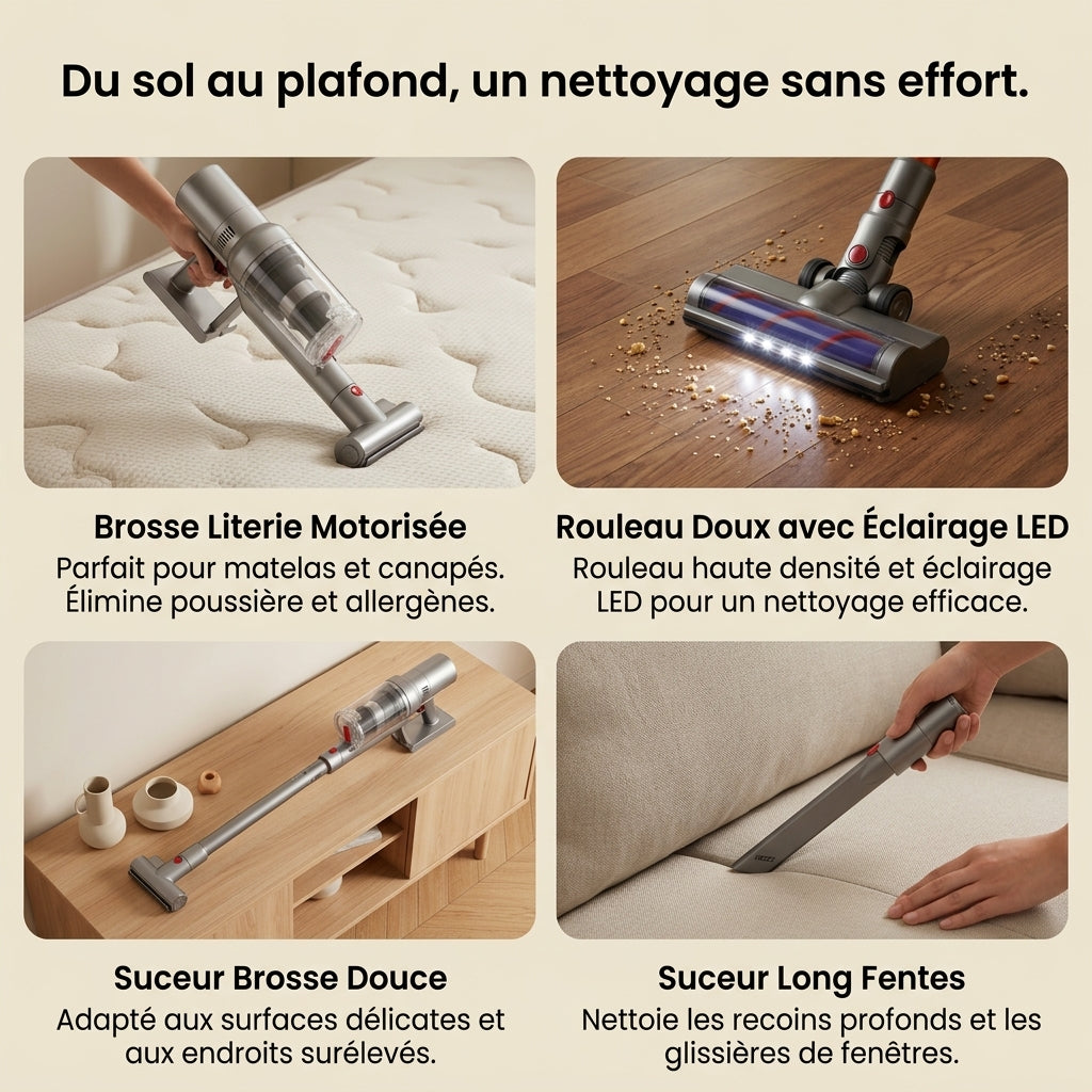 Aspirateur robot laveur Aria — vue 6