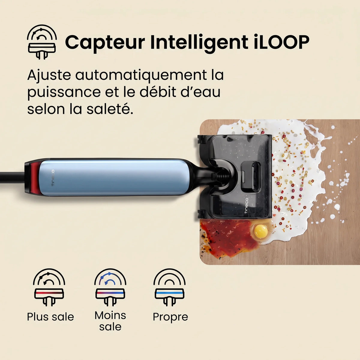 Aspirateur laveur sans fil Solis — vue 4