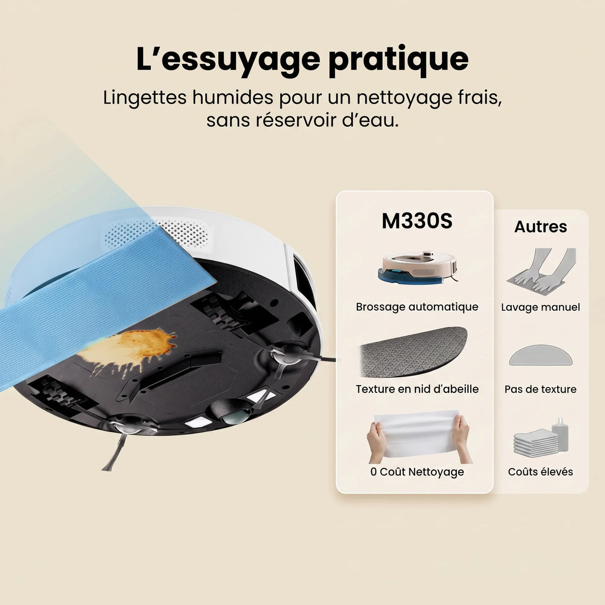 Aspirateur robot laveur Marlo — vue 11