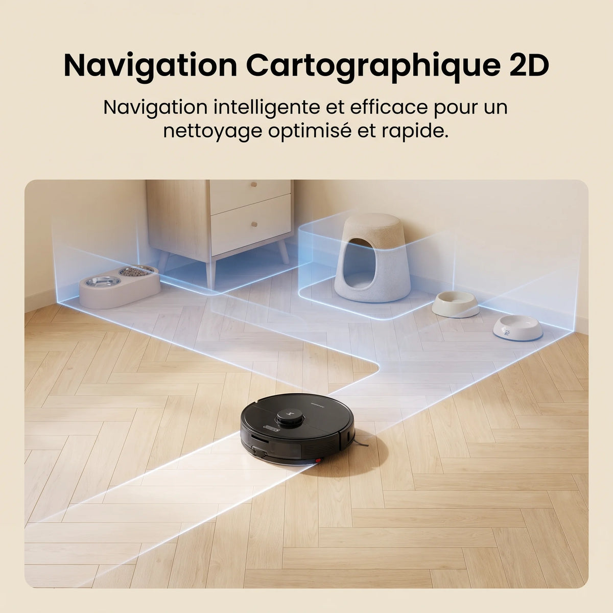 Aspirateur robot laveur Tarin — vue 5
