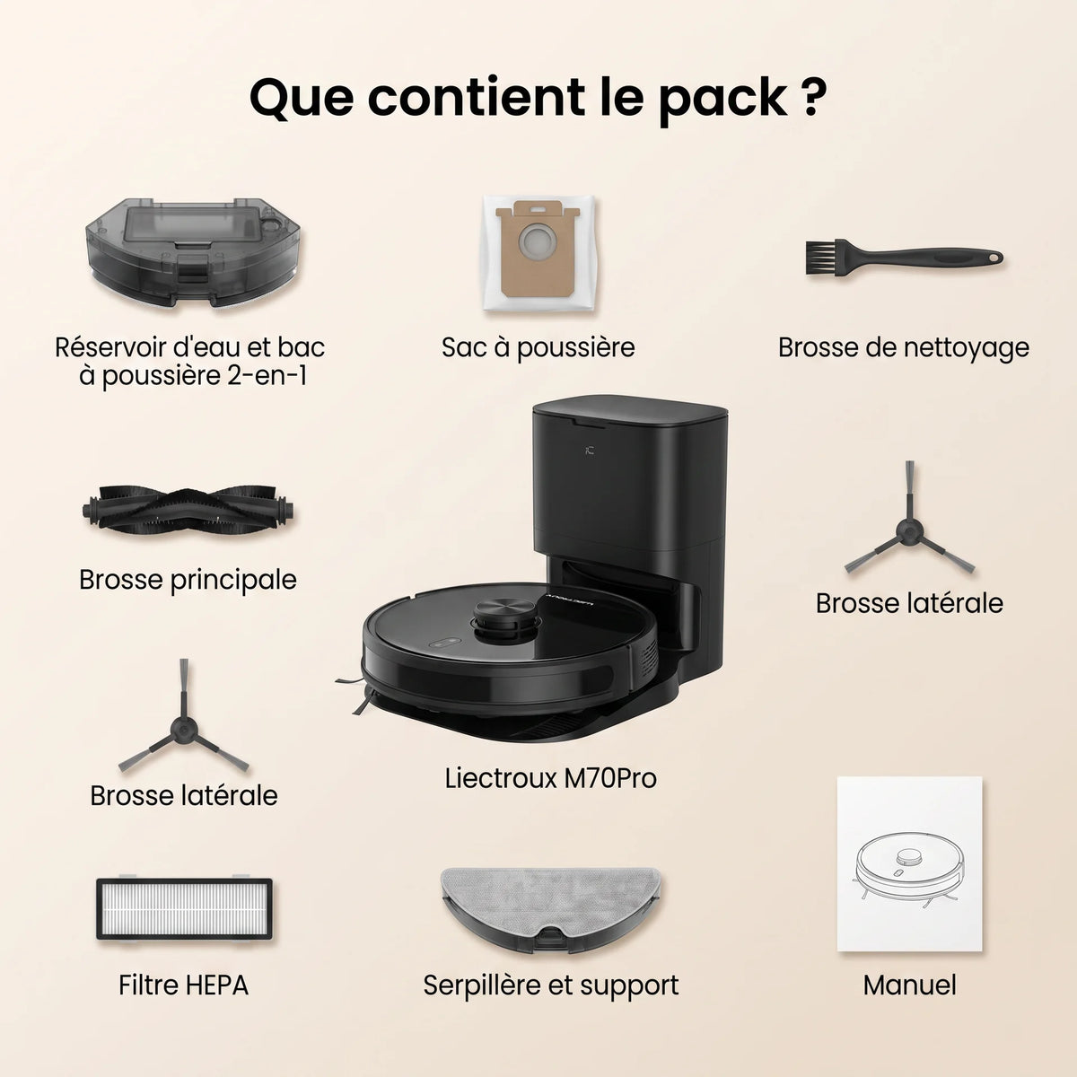 Aspirateur robot laveur Lex — vue 9