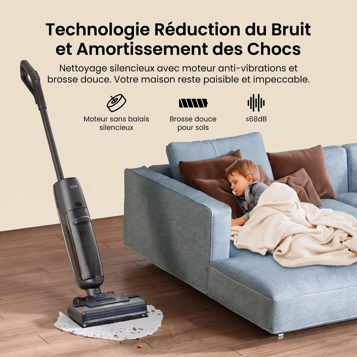 Aspirateur laveur sans fil Livia — vue 7