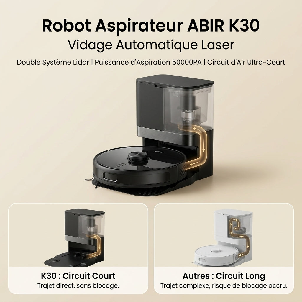 Aspirateur robot laveur Kelio — vue 12