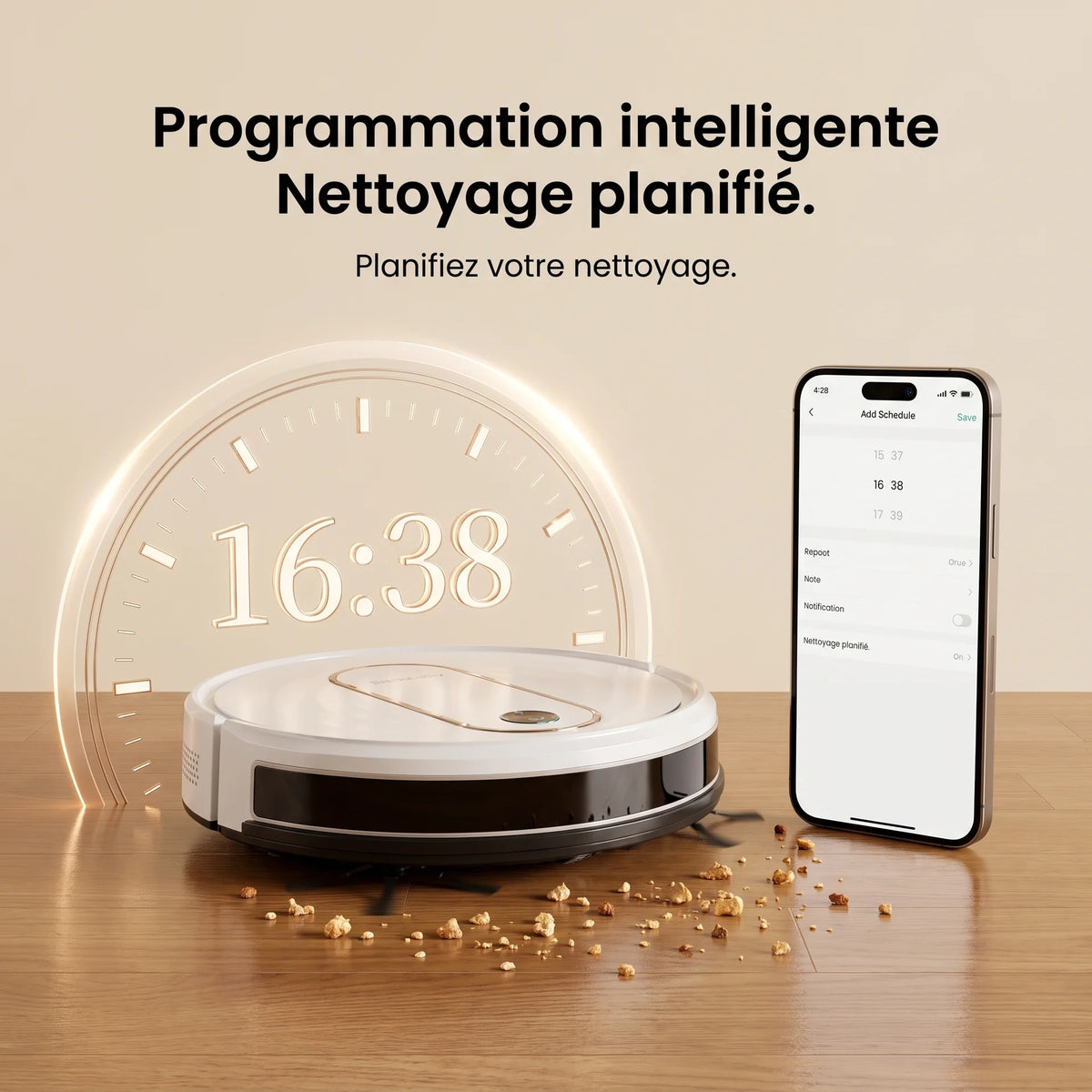 Aspirateur robot laveur Poppins — vue 8