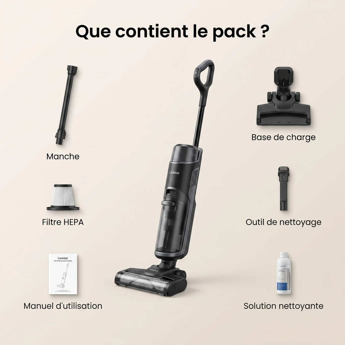Aspirateur lavant César — vue 11