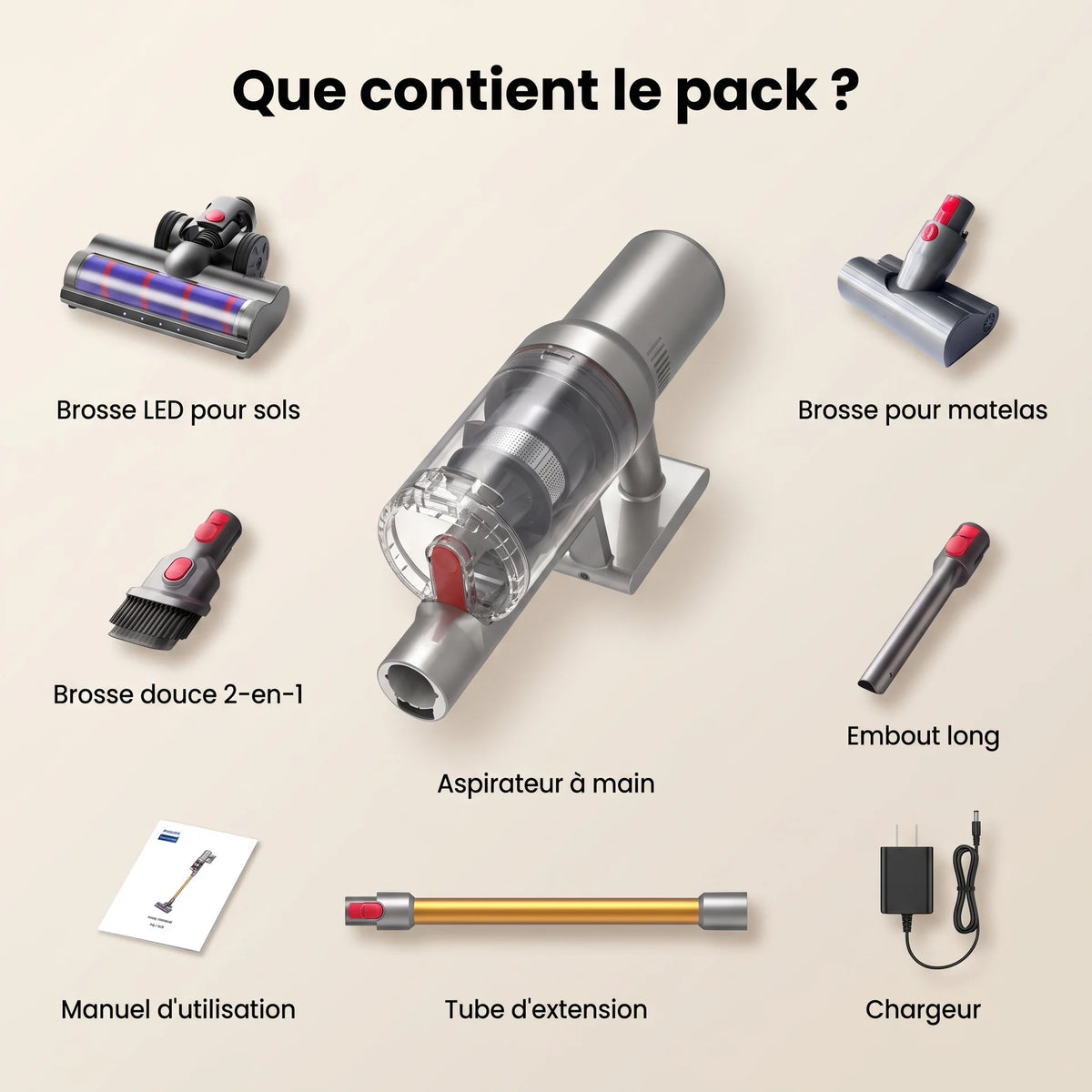 Aspirateur balai sans fil Genesis — vue 8