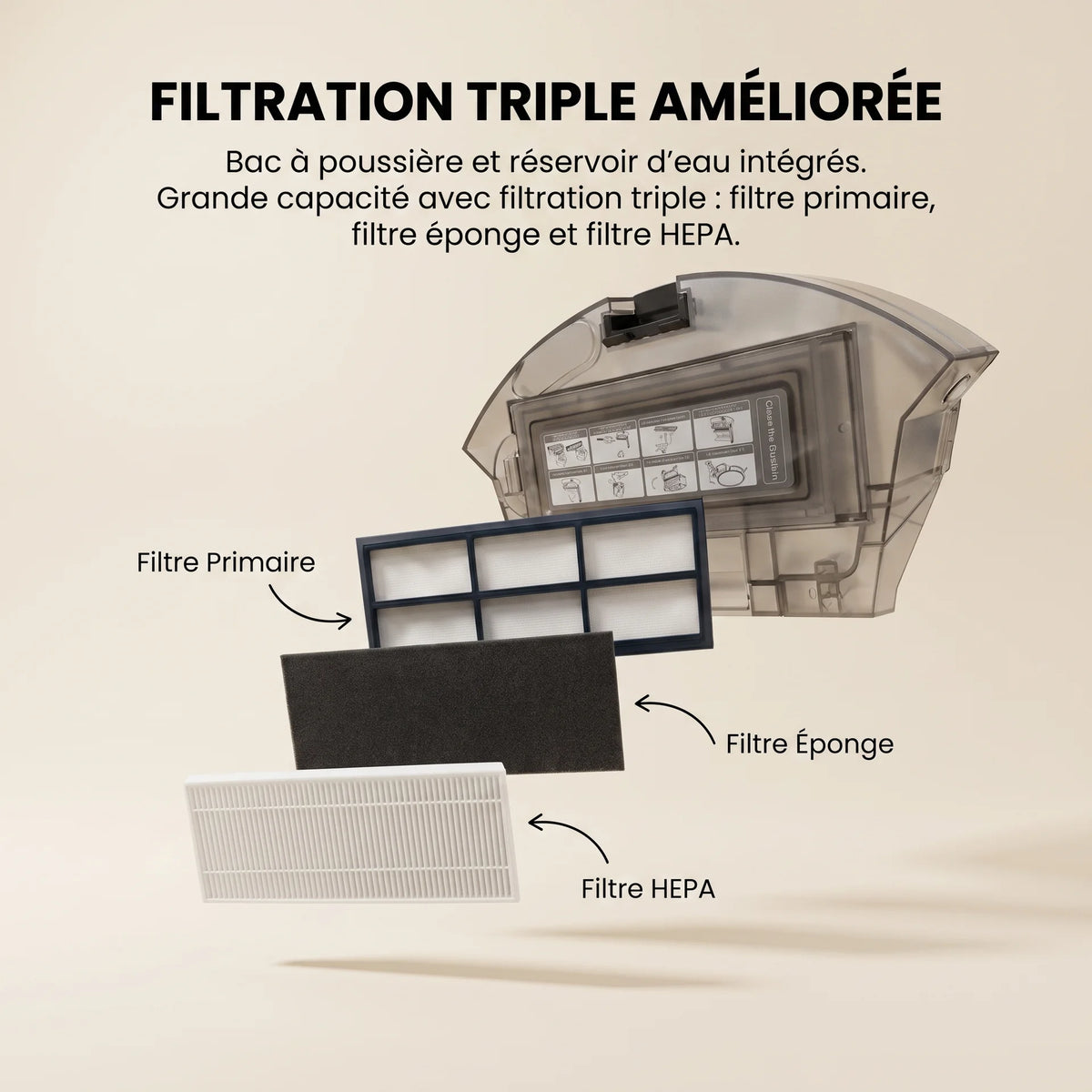Aspirateur robot laveur Astra — vue 6