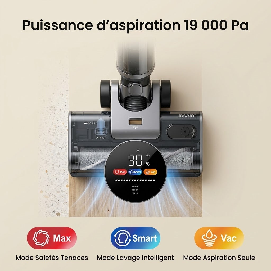 Aspirateur lavant César — vue 8