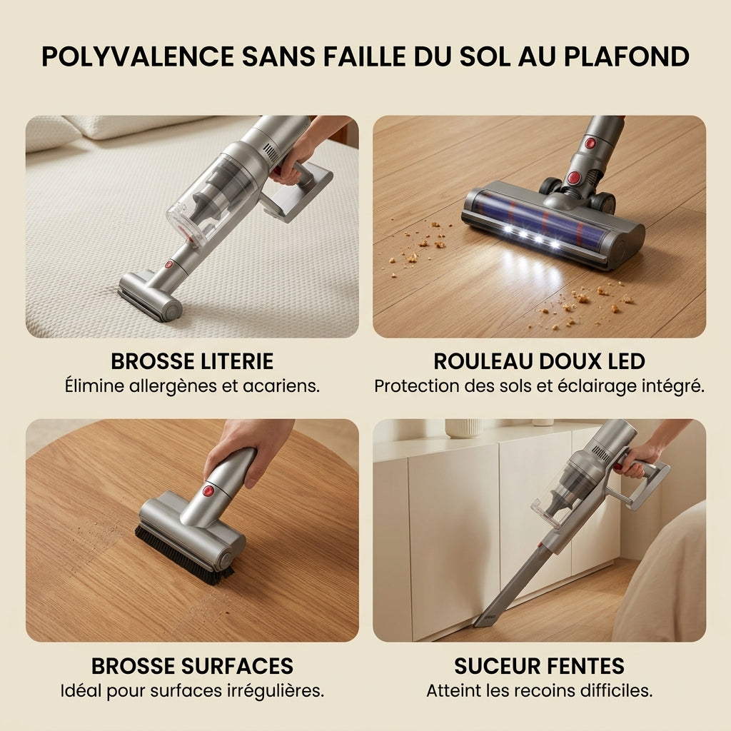 Aspirateur balai sans fil Genesis — vue 5